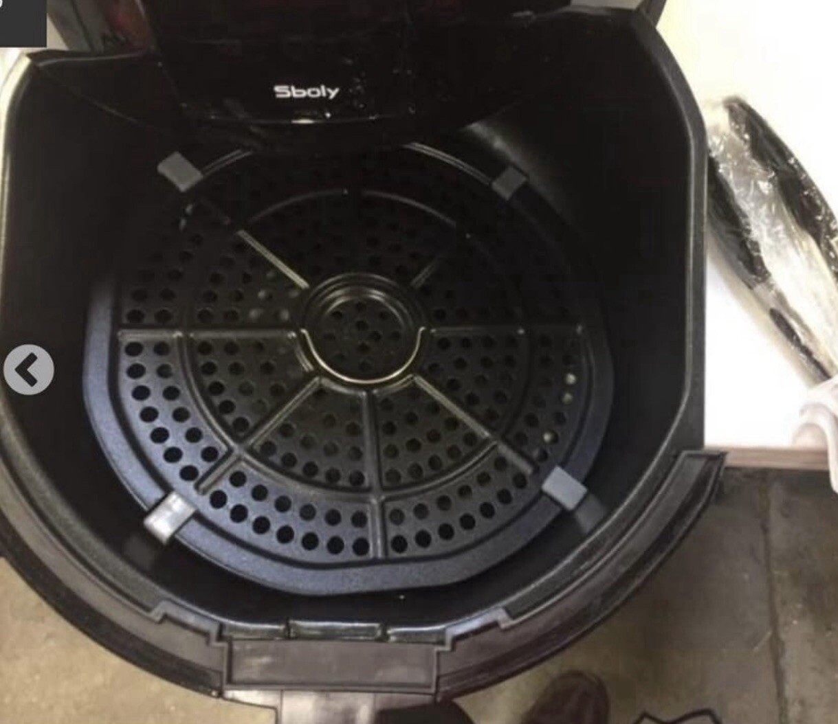 SBOLY 8 MODE AIR FRYER WITH LCD DIGITAL TOUCH SCREEN, 6.3QT AIRFRYER 