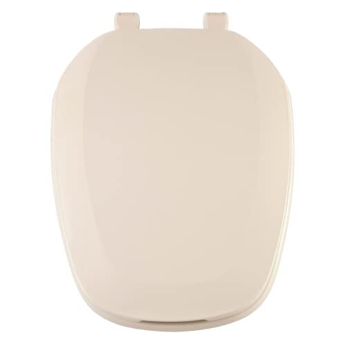 Centoco Eljer Emblem Elongated Toilet Seat with Square Front, Closed