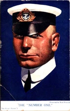 Rare The Kings Navee "Number One" Drawing by Noel Popcock Postcard