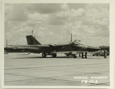 Vintage US Air Force Military Photo Airplane Print General Dynamics FB-III A