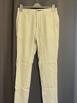 ASOS Design Men’s Green Check Trousers UK