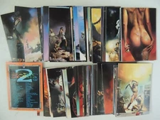 BORIS VALLEJO SERIES 2 FANTASY ART BASE SET OF 90 NON-SPORT TRADING CARDS