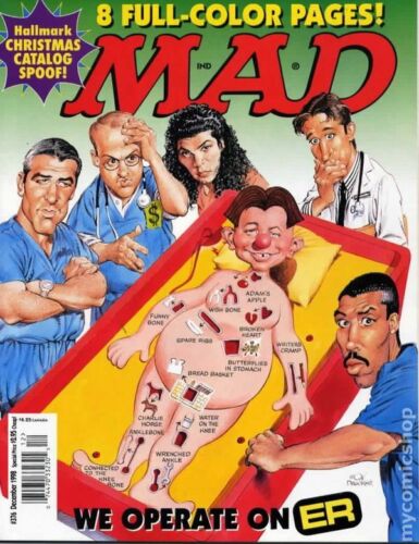 Mad Magazine #376 GD/VG 3.0 1998 Stock Image Low Grade - Afbeelding 1 van 1
