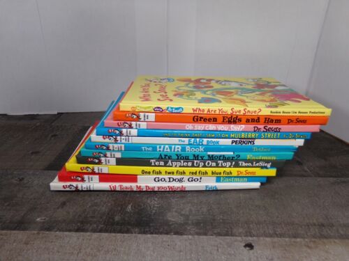 11 Dr Seuss Hardcover Book Lot I Can Read Series I Saw it on Mulberry Street ++ - Picture 15 of 16
