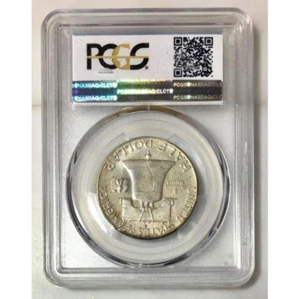 1949 D Franklin Half Dollar PCGS MS64FBL *Rev Tye's* #4011 - Image 3 of 4