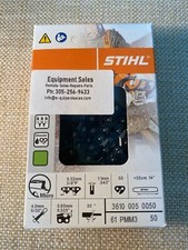 Stihl 3610 005 0050 Chainsaw Chain 61PMM3 50, 3/8" P, .043"Gauge, 50DL, 14"