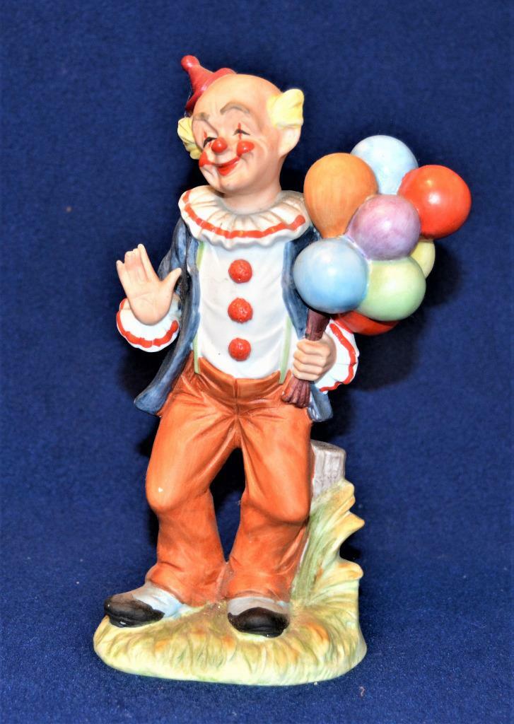 Cevik Clown Figurine USED ピエロ陶器人形置物 Cevik Clown Figurine USED ピエロ陶器人形置物 Cevik Clown