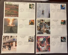 #3191 a-o 1990s FDCs on 15 Mystic cachets