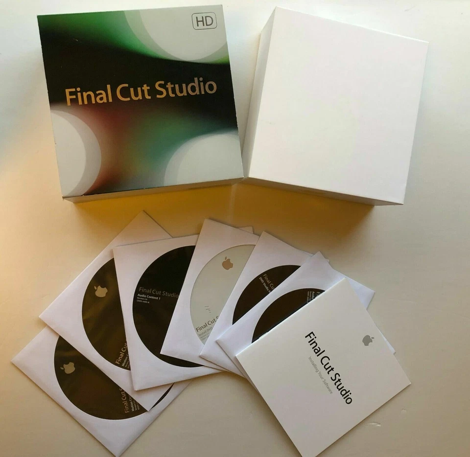 Genuine Apple Final Cut Studio 3 HD Pro 7 Genuine UK Retail Version in Box V/G/C - Image 2 of 4