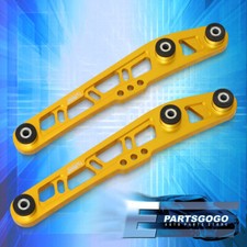 For 88-95 Honda Civic Delsol Crx Ef Eg Integra Rear Lower Control Arms Lca Gold For 88-95 Honda Civic Delsol Crx Ef Eg Integra Rear Lower Control Arms Lca Gold