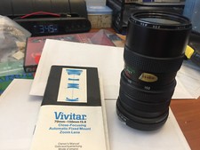 VINTAGE CAMERA LENS VIVITAR 170MM-150MM F3.8 CLOSE FOCUSING ZOOM LENS