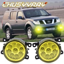 2pc Front Fog Light Driving Lamp For Nissan Pathfinder 2005-2011 2012 Clear Lens