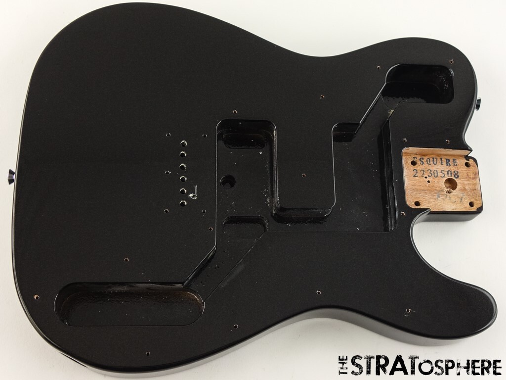 Fender Squier Paranormal Esquire Deluxe BODY Metallic Black Fender Squier Paranormal Esquire Deluxe BODY Metallic Black