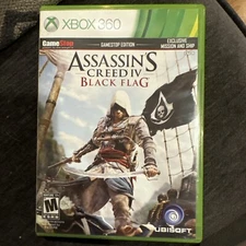 Assassin's Creed IV 4: Black Flag GameStop Edition Xbox 360, 2013 - CIB Tested