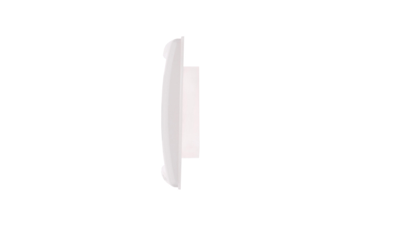 Simon Basic Standard Single splashproof frame IP44, universal white BMR1B /T2UK