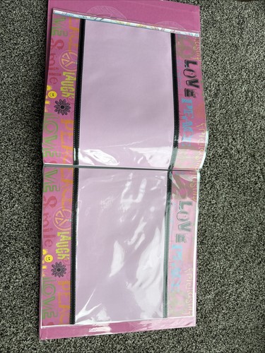 Tapestry CR Gibson Jackie Peace Scrapbook Pink 20 Predesigned Pages + Stickers - Picture 4 of 6
