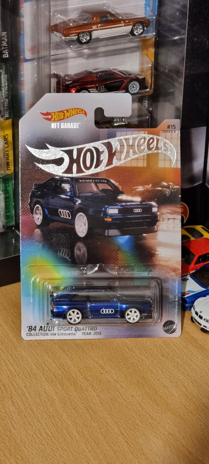 Hot Wheels 84 Audi Sport Quattro NFTGARAGE series 8 super rare