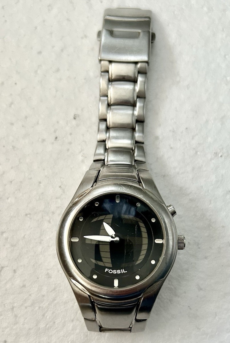 フォッシル腕時計（FOSSIL JR−8094） Vintage FOSSIL Animated Big Tic Men's Watch - JR-8094 - Good to VG