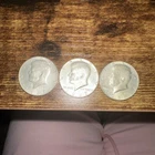 1967-P Kennedy Half Dollar SILVER x3