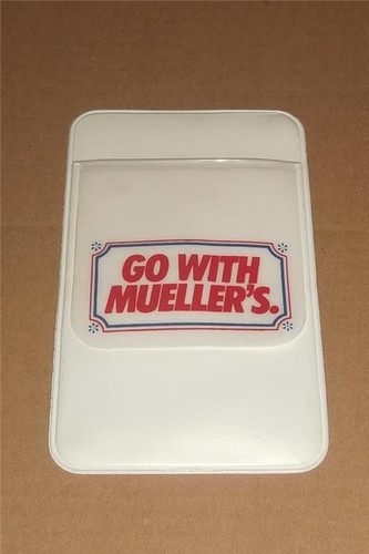 VINTAGE C. F. MUELLER MUELLER'S VITRONIC PEN PENCIL VINYL POCKET PROTECTOR NOS
