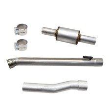 4 Pipe Wback Muffler For 19-24 Ram 2500 3500 Cummins 6.7l Turbo Diesel Exhaust