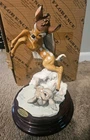 Vintage Giuseppe Armani Disney Bambi and Thumper Figurine 1262C With Box 12"