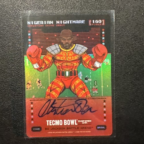 Bo Jackson Battle Arena Tecmo Bowl Inspired Ink Brawl Nigerian Nightmare Auto