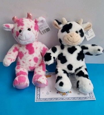 Build A Bear Cake Pop Kuh & Kuschelkuh Plüschtier Kuscheltier Neu mit Etikett 