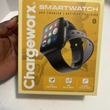 Chargeworx Smart Watch Activity Tracker Comes With Two Watch Bands
