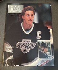 Vintage Issue #1 Beckett Hockey Magazine Sept/Oct 1990 Wayne Gretzky