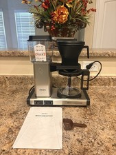 Moccamaster by Technivorm KBGV Select Coffee Maker, 10-cup Polished Silver 7715