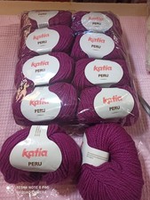 lot de 10 pelotes de 100 grs de laine katia