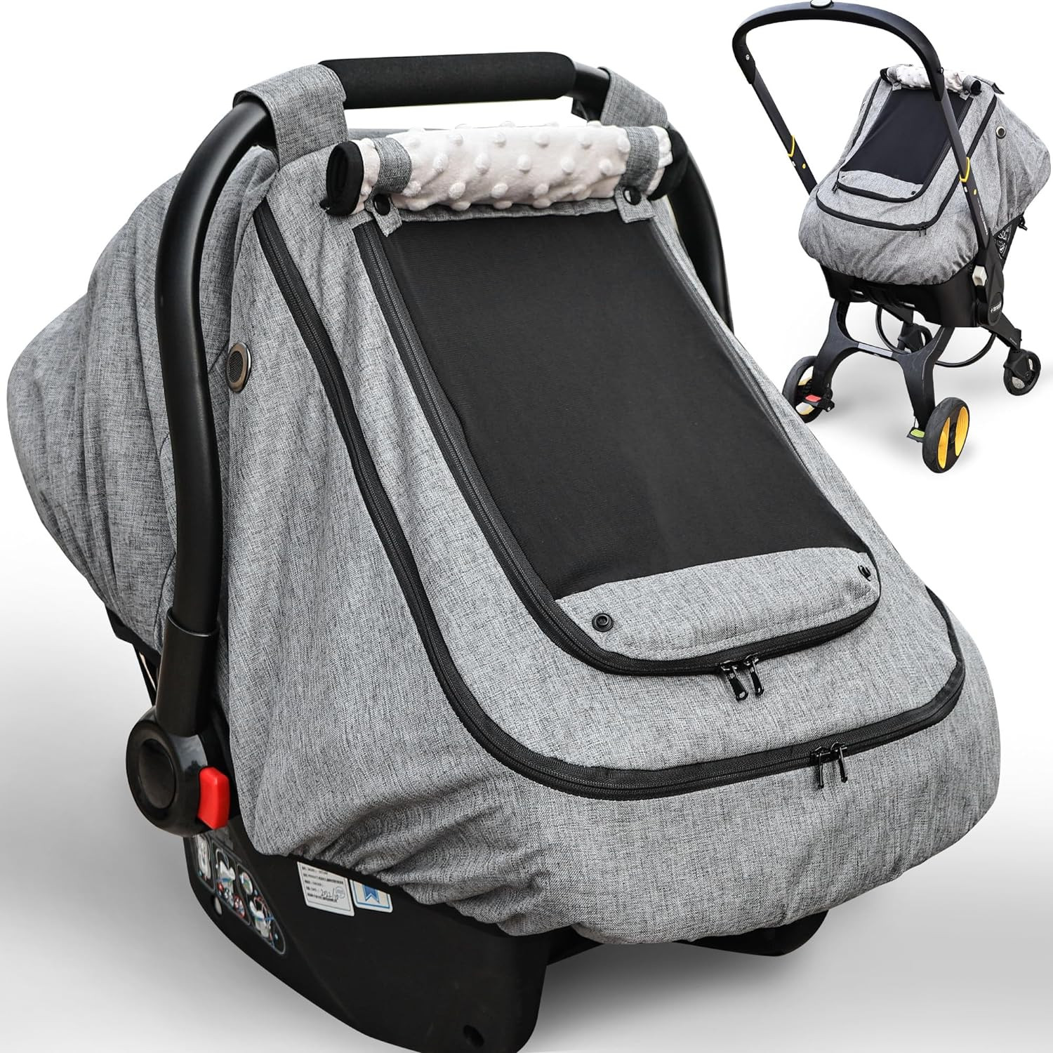 Waterproof Baby Car Seat Cover， Patented Cold Weather Cars
