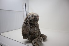 Jellycat London Woodland Bashful Bunny Plush Medium Marble Two Tone Brown Grey