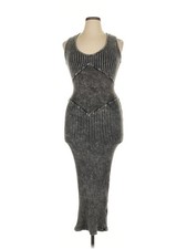 Fashion Nova Women Gray Cocktail Dress 1X Plus