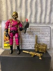 GI JOE Vintage Action Figure VOLTAR Complete with File Card 1988