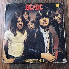 ACDC - Highway To Hell SD 19244 1979 LP Atlantic RI Pressing Hard Rock Album