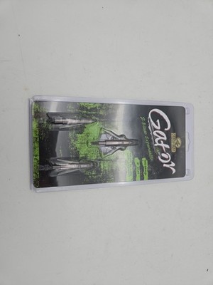 Gator 2 Blade Expandable Broadheads 100 Grain Razor Sharp Archery