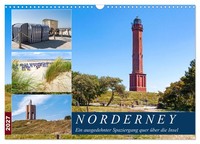 "Calendar 2027 · US Version · Norderney Walk (Wall Calendar 2027 17\" × 12\" Landsc"