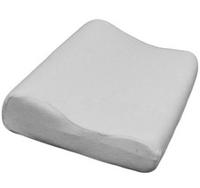 Toddler Kids Memory Foam Cot Bed Pillow With Towelling Cover