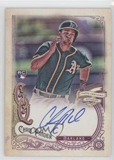 2017 Topps Gypsy Queen Chad Pinder #GQA-CP Auto b4y