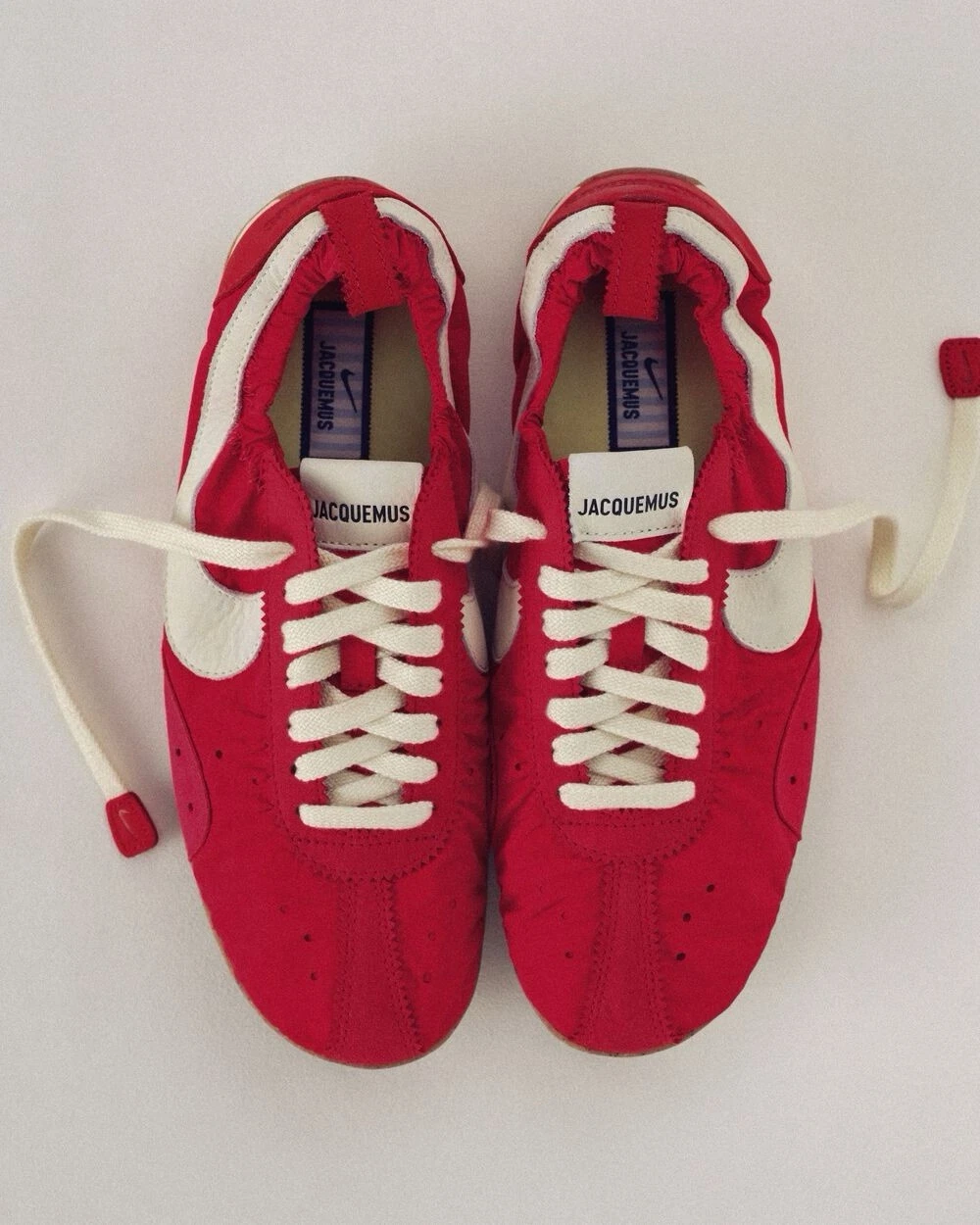 Jacquemus — Jacquemus Nike Moon Shoe SP Red Sneakers W 8.5 M 7 EU 39.5 NIB