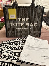 Marc Jacob’s The Tote Bag Large Jacquard - New With Tags, Dust Bag And Receipt