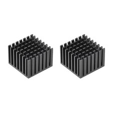 Cross Shaped Notch Heatsinks for MOS GPU IC Chip 2pcs