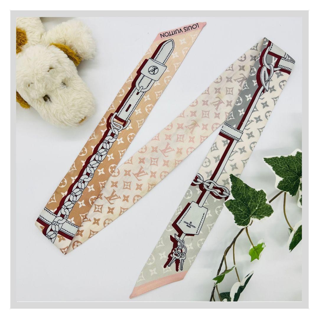 Louis Vuitton BB Rising Confidential Silk Scarf Bandana