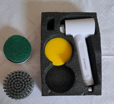 Synoshi Spazzola Elettrica per la Pulizia, Power Spin Scrubber 3 Accessori, Batteria