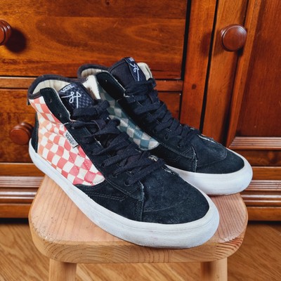 Vans Herren 7 Damen 8 The Lizzie Schachbrett schwarz/multi - VN0A4BX1BML