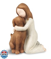Dog Angel Figurines, Angel Dog Friendship Memorials for Dog Lover