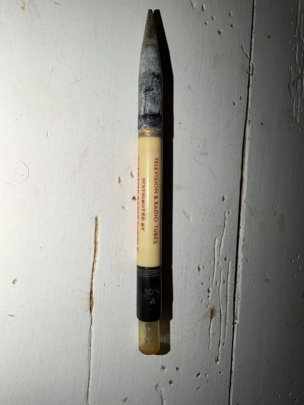 Raytheon Bullet Mechanical Pencil Supreme Radio Supply Roswell NM Vintage