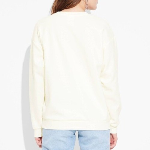 Barbie Women's Long Sleeve Graphic Vacay Mode Sweatshirt Size 3X Off White NWT - Picture 3 of 9